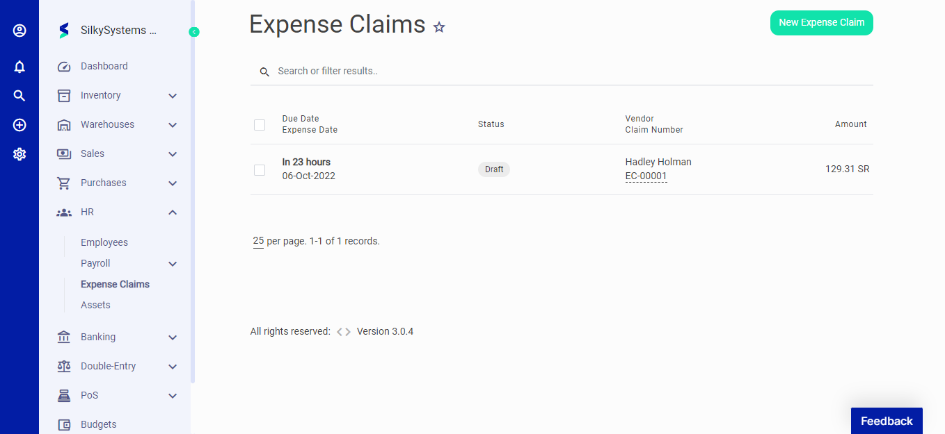 Expense Claim