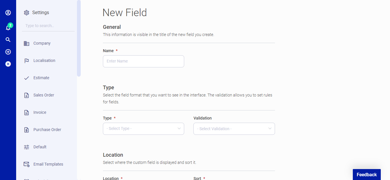 Custom Fields