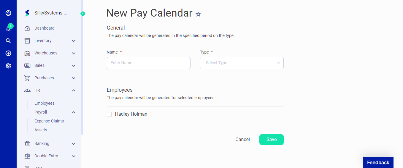 Payroll Calender