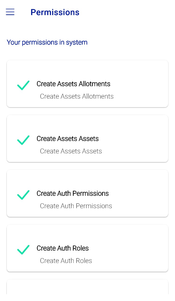 Permissions